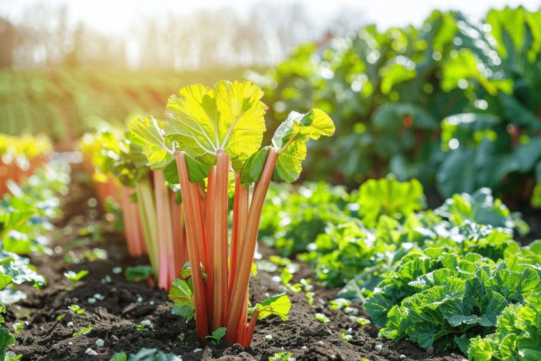 Où planter un pied de rhubarbe : conditions et conseils