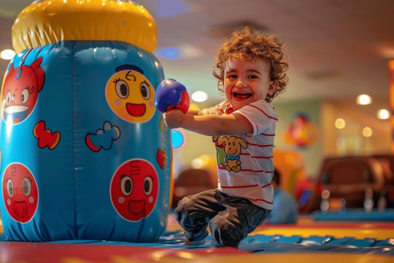 Quel âge est recommandé pour l’utilisation d’un punching ball pour enfants ?